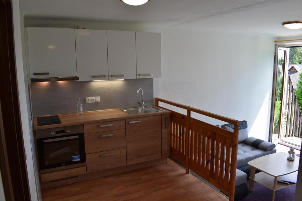 Apartmány Kubova Huť Exterior foto
